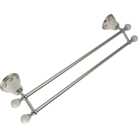 Полотенцедержатель Migliore Provance 17668 двойной Хром Полотенцедержатель Migliore Provance 17668 двойной Хром