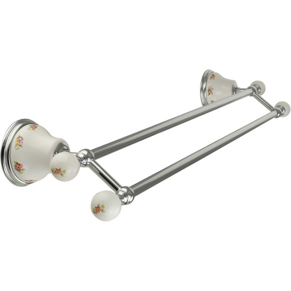 Полотенцедержатель Migliore Provance 17668 двойной Хром Полотенцедержатель Migliore Provance 17668 двойной Хром