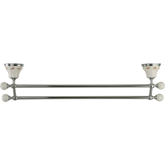 Полотенцедержатель Migliore Provance 17668 двойной Хром Полотенцедержатель Migliore Provance 17668 двойной Хром