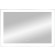 Зеркало Art&Max Soli AM-Sol-1000-700-DS-F-H с подсветкой с сенсорным выключателем Зеркало Art&Max Soli AM-Sol-1000-700-DS-F-H с подсветкой с сенсорным выключателем