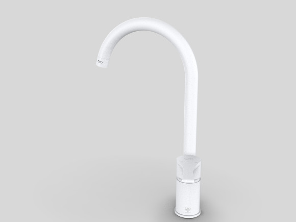 Смеситель для кухни GPD Atros MTE65-BG Белый