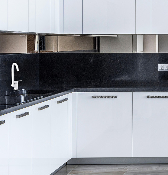 Смеситель для кухни GPD Atros MTE65-BG Белый