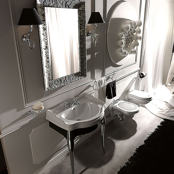 Раковина Kerasan Retro 73 104701*3 Белая Раковина Kerasan Retro 73 104701*3 Белая