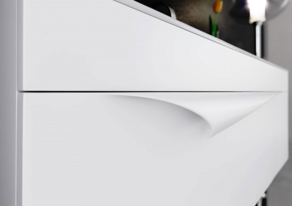 Тумба под раковину Clarberg Papyrus 100 PAP0110 подвесная Белая