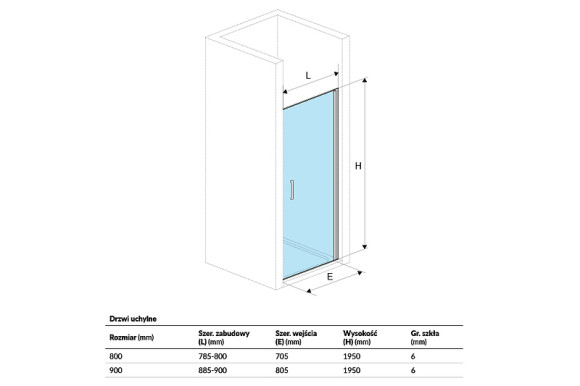 Душевая дверь Excellent Mazo 90 KAEX.3005.1010.9000.LP профиль Хром стекло прозрачное Душевая дверь Excellent Mazo 90 KAEX.3005.1010.9000.LP профиль Хром стекло прозрачное