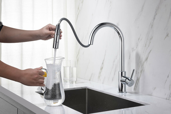 Смеситель для кухни Aquatek Европа AQ1384CR Хром Смеситель для кухни Aquatek Европа AQ1384CR Хром