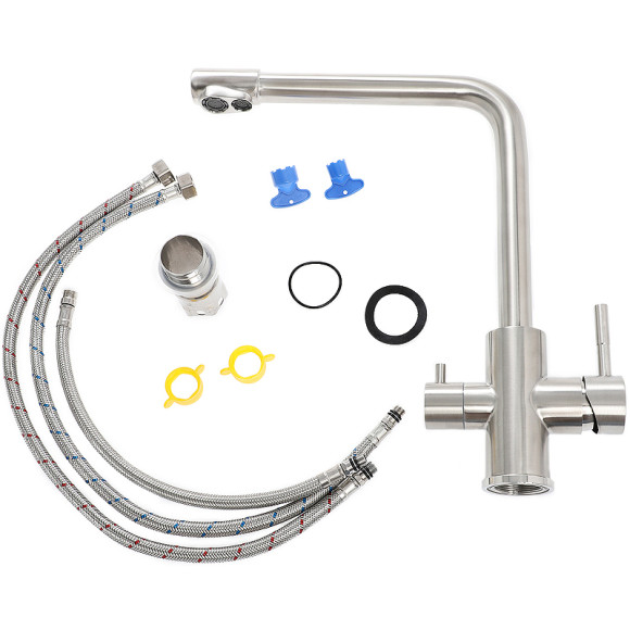 Смеситель для кухни Orange Steel M99-008ni Никель Смеситель для кухни Orange Steel M99-008ni Никель