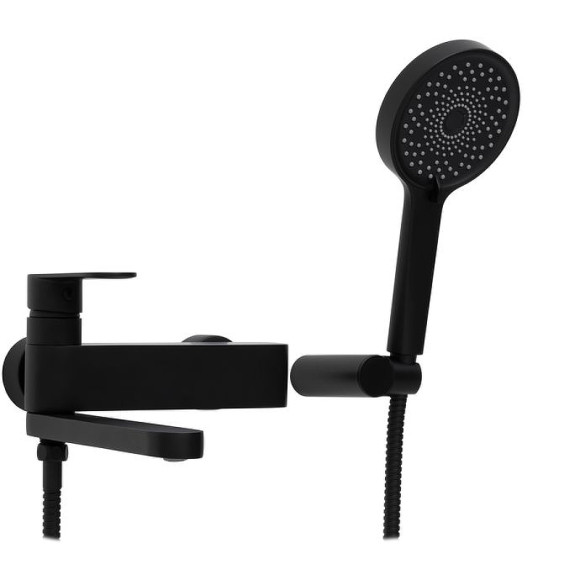 Смеситель для ванны Haiba HB61590-7 Черный матовый