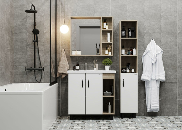 Зеркало Onika Тимбер 80.00У 208091 Дуб сонома