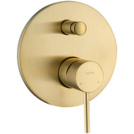 Смеситель для душа Caprigo Don 53-051-BRG Золото матовое