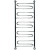 Водяной полотенцесушитель Ника Curve ЛZ 120x50 Хром