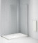 Душевая перегородка Cezares Liberta 120 LIBERTA-L-1-120-120-C-Cr профиль Хром стекло прозрачное