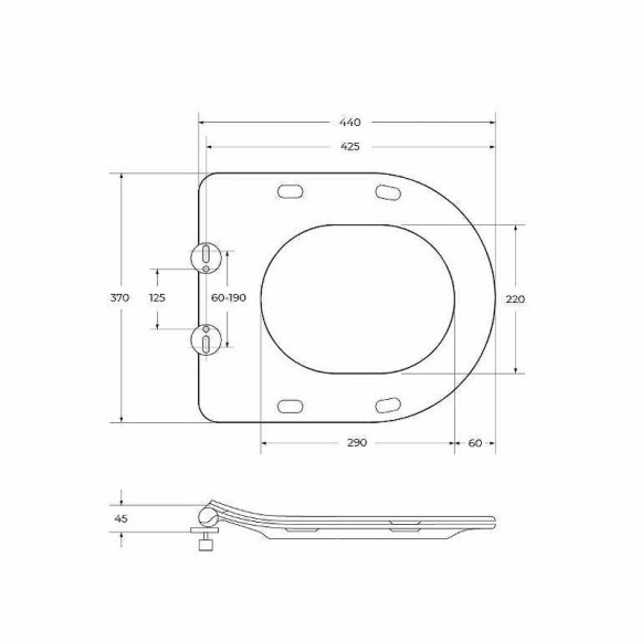 Унитаз BelBagno Amanda BB051CHR+BB051SC подвесной с сиденьем Микролифт