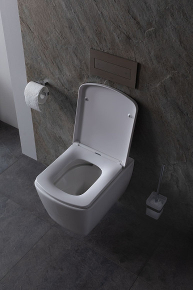 Унитаз Allen Brau Liberty 4.33004.20 подвесной Белый без сиденья