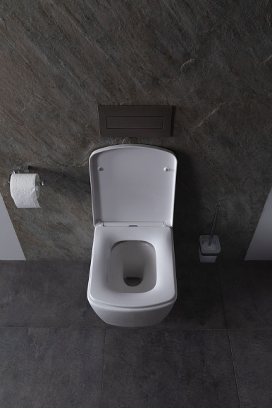 Унитаз Allen Brau Liberty 4.33004.20 подвесной Белый без сиденья