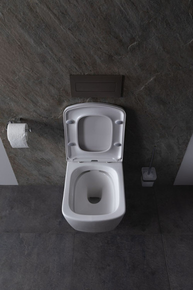 Унитаз Allen Brau Liberty 4.33004.20 подвесной Белый без сиденья