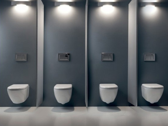 Унитаз Kerasan Aquatech 371401 подвесной без сиденья