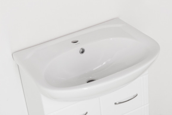 Тумба под раковину Style Line Эко Стандарт 11 Эрика 61 Белый глянец Тумба под раковину Style Line Эко Стандарт 11 Эрика 61 Белый глянец