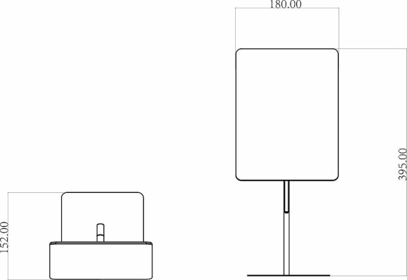 Косметическое зеркало Boheme Modern 507-CR Хром Косметическое зеркало Boheme Modern 507-CR Хром