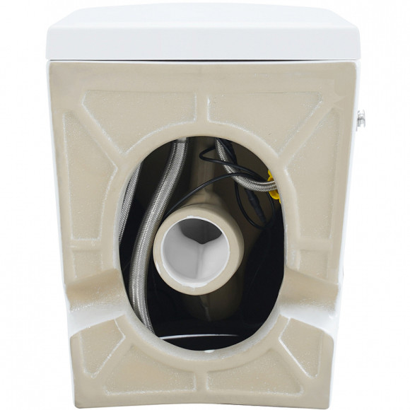 Унитаз Abber Bequem AC1115P приставной с сиденьем Микролифт