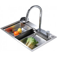 Кухонная мойка Abber Wasser Kreis 68 AF2194 Хром Кухонная мойка Abber Wasser Kreis 68 AF2194 Хром