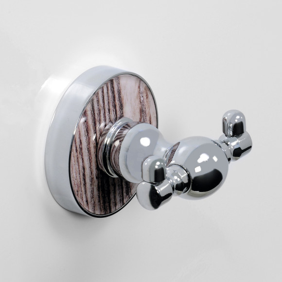 Двойной крючок WasserKRAFT Regen K-6923D Хром Двойной крючок WasserKRAFT Regen K-6923D Хром