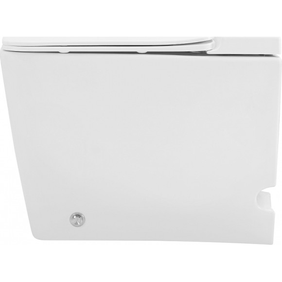 Унитаз Abber Rechteck AC1213P приставной с сиденьем Микролифт Унитаз Abber Rechteck AC1213P приставной с сиденьем Микролифт