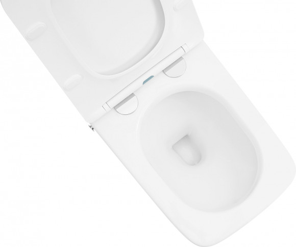 Унитаз Abber Rechteck AC1213P приставной с сиденьем Микролифт Унитаз Abber Rechteck AC1213P приставной с сиденьем Микролифт