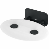 Сиденье для душа Ravak Ovo P II Opal/Black B8F0000057 Прозрачно-белое Черное Сиденье для душа Ravak Ovo P II Opal/Black B8F0000057 Прозрачно-белое Черное