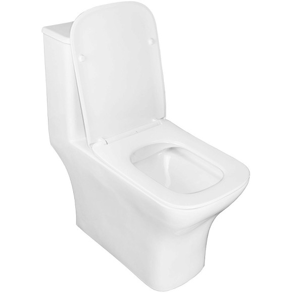 Унитаз моноблок Azario Lodi AZ-8617 с бачком и сиденьем Микролифт Унитаз моноблок Azario Lodi AZ-8617 с бачком и сиденьем Микролифт