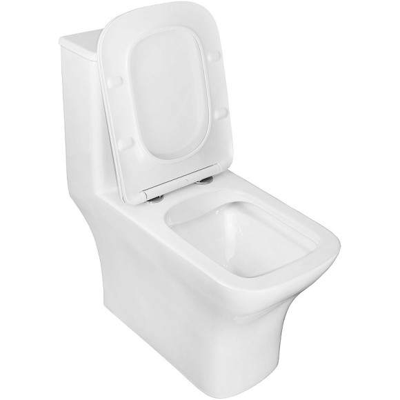 Унитаз моноблок Azario Lodi AZ-8617 с бачком и сиденьем Микролифт Унитаз моноблок Azario Lodi AZ-8617 с бачком и сиденьем Микролифт