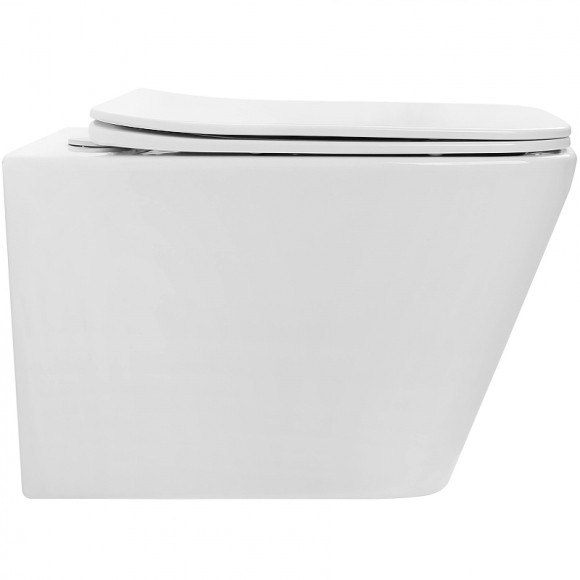 Унитаз Abber Rechteck AC1201T подвесной с сиденьем Микролифт Унитаз Abber Rechteck AC1201T подвесной с сиденьем Микролифт