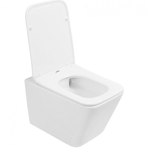 Унитаз Abber Rechteck AC1201T подвесной с сиденьем Микролифт Унитаз Abber Rechteck AC1201T подвесной с сиденьем Микролифт