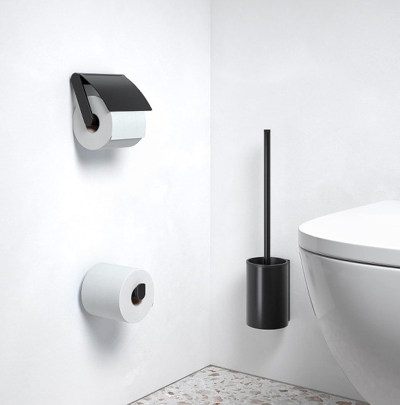 Ершик для унитаза Keuco Plan 14972370200 Черный матовый Ершик для унитаза Keuco Plan 14972370200 Черный матовый