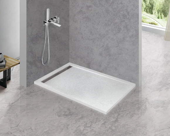 Душевой поддон из искусственного камня Cezares Tray AS 120x70 TRAY-AS-AH-120/70-30-W Белый