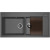 Кухонная мойка Florentina Россана-1000 20.335.E1000.102 Черная