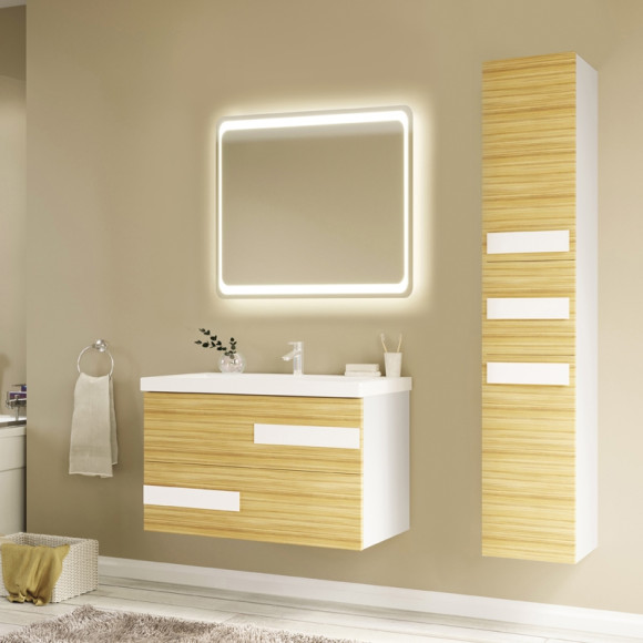 Тумба под раковину Marka One Mix 70Н Push Бетон Тумба под раковину Marka One Mix 70Н Push Бетон