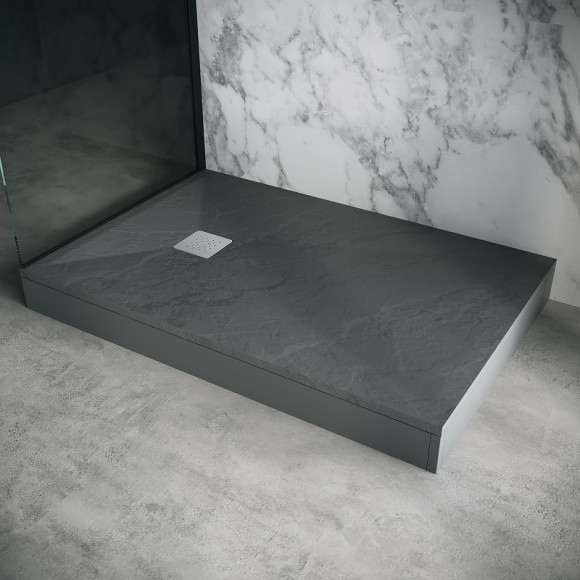 Душевой поддон из искусственного камня Grossman Strong 90x110 GR-S290110Q Графит Душевой поддон из искусственного камня Grossman Strong 90x110 GR-S290110Q Графит