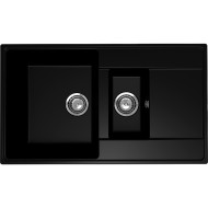 Кухонная мойка Ulgran Quartz Prima 860 1,5 K-07 Уголь