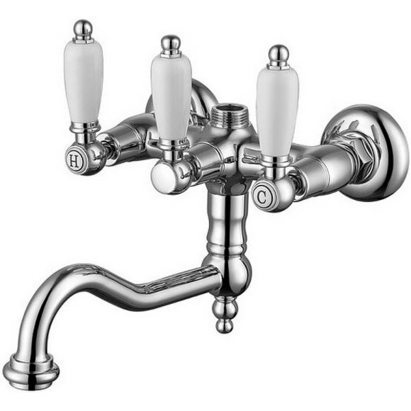 Смеситель для ванны Caprigo Adria-Classic 03-518-crm Хром