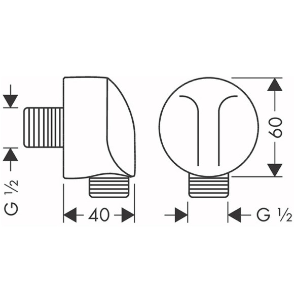 Шланговое подключение Hansgrohe Fixfit 27454140 Шлифованная бронза Шланговое подключение Hansgrohe Fixfit 27454140 Шлифованная бронза