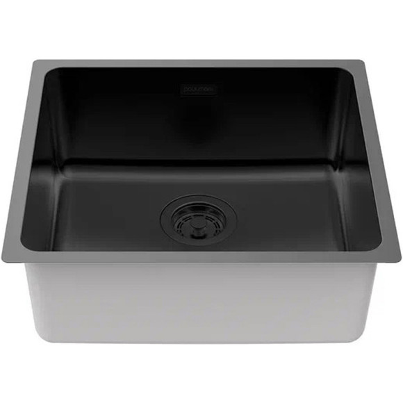Кухонная мойка Paulmark Yuni 49 Uni YU49-MBN Черная матовая Кухонная мойка Paulmark Yuni 49 Uni YU49-MBN Черная матовая