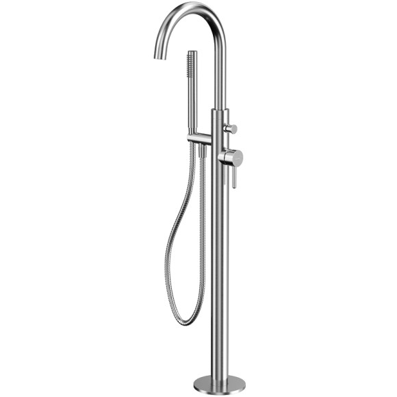 Смеситель для ванны Whitecross Y brushed nickel Y1233NIB Брашированный никель