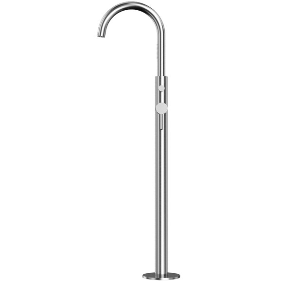 Смеситель для ванны Whitecross Y brushed nickel Y1233NIB Брашированный никель Смеситель для ванны Whitecross Y brushed nickel Y1233NIB Брашированный никель