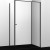 Душевой уголок WasserKRAFT Dill 110x80 61S14 профиль Черный матовый стекло прозрачное
