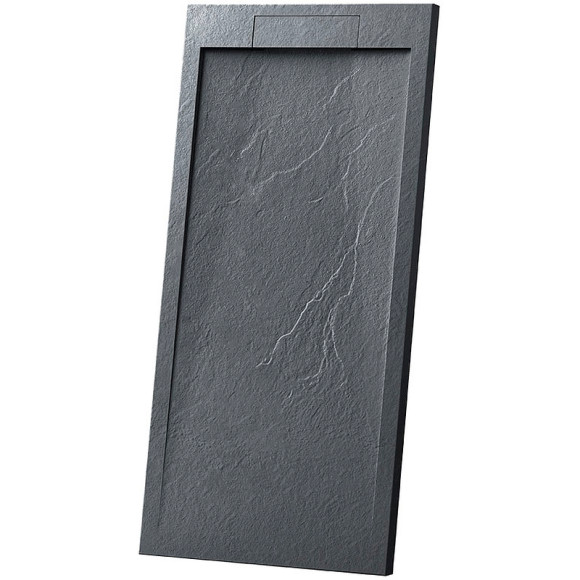 Душевой поддон из искусственного камня Vincea 120x90 VST-4SRL9012A Антрацит