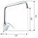 Смеситель для кухни Remer Серия 35 F422U Хром Смеситель для кухни Remer Серия 35 F422U Хром