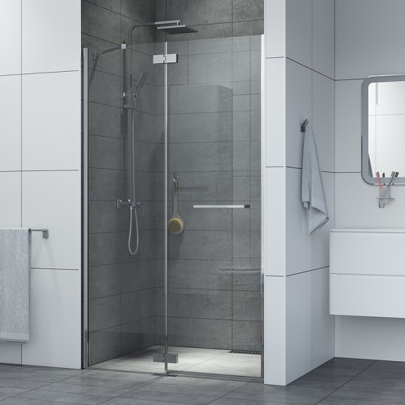 Душевая дверь Iddis Slide 111 SLI6CH1i69 профиль Хром стекло прозрачное