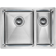 Кухонная мойка Paulmark Gerberg 59/2S Uni PM225944-BSL Брашированная сталь Кухонная мойка Paulmark Gerberg 59/2S Uni PM225944-BSL Брашированная сталь