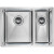 Кухонная мойка Paulmark Gerberg 59/2S Uni PM225944-BSL Брашированная сталь